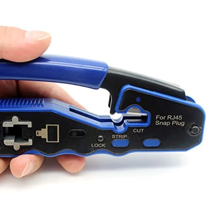 RJ45 Cat5/6 Pass Through Crimping Tool