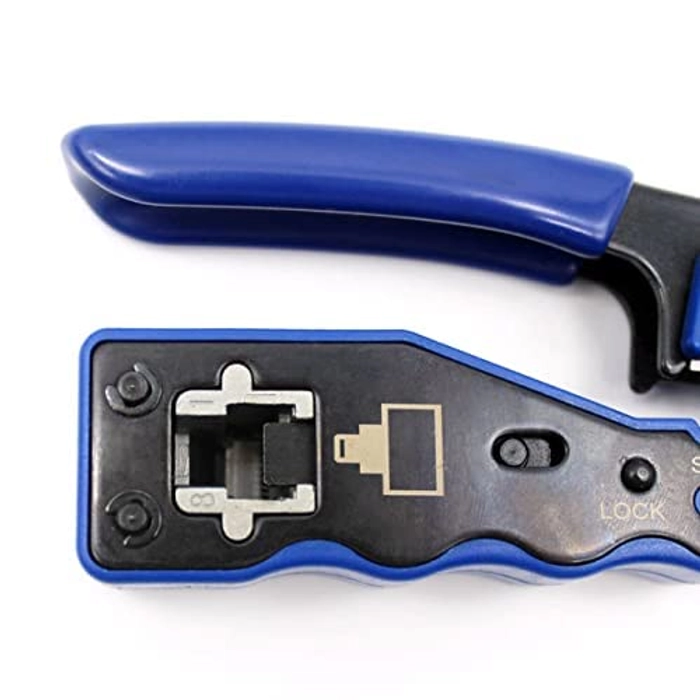 RJ45 Cat5/6 Pass Through Crimping Tool