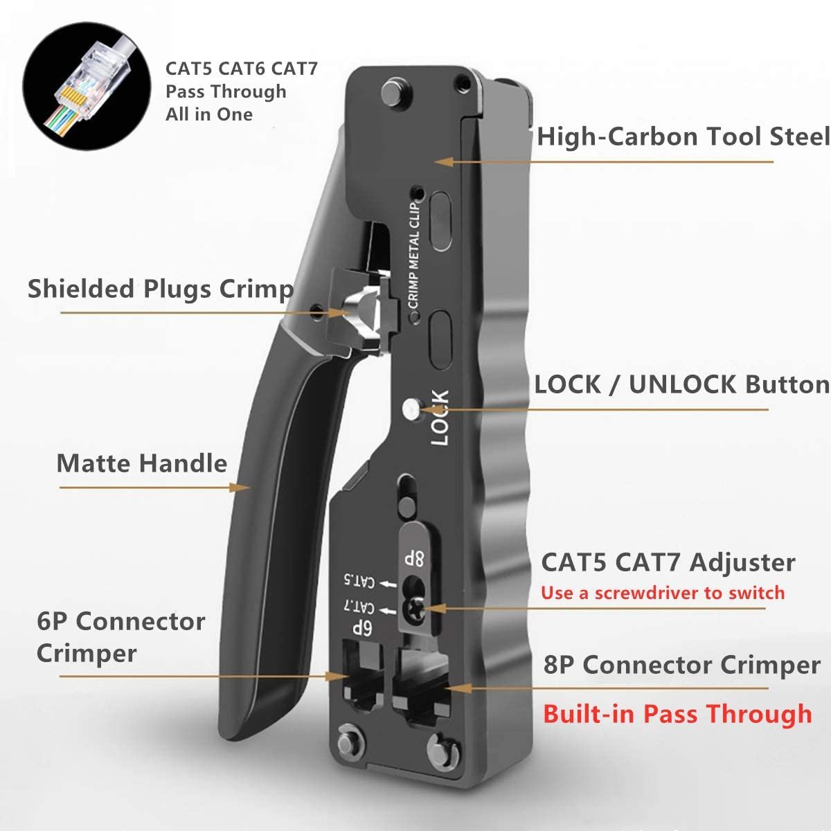 cat7 crimping tool